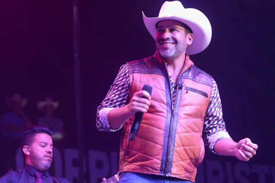 Tejano singer Bobby Pulido is exploring a potential Democratic congressional bid in South Texas. He is seen performing here at Corpus Christi's 2022 Buc Days Rodeo Concert Series in 2022.