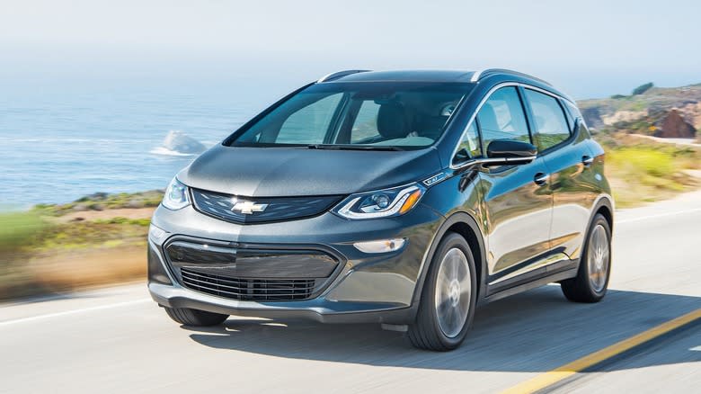 2017 Chevrolet Bolt EV front three-quarter