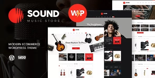 Sound - Musical Instruments Online Store WordPress Theme v1.6.9