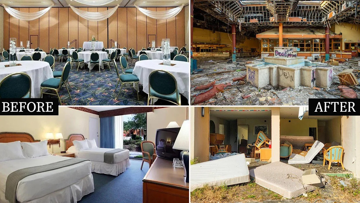 Abandoned Disney Resort Becomes a Playground for Criminals and Graffiti Artists After Being Left To Crumble: ‘There Are No Laws’