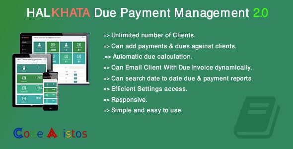 Halkhata v2.0 - Due Payment Management