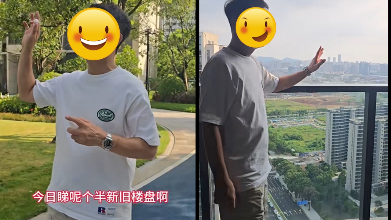 TVB綠葉王北上睇租盤　3房單位租2千多元減輕經濟負擔