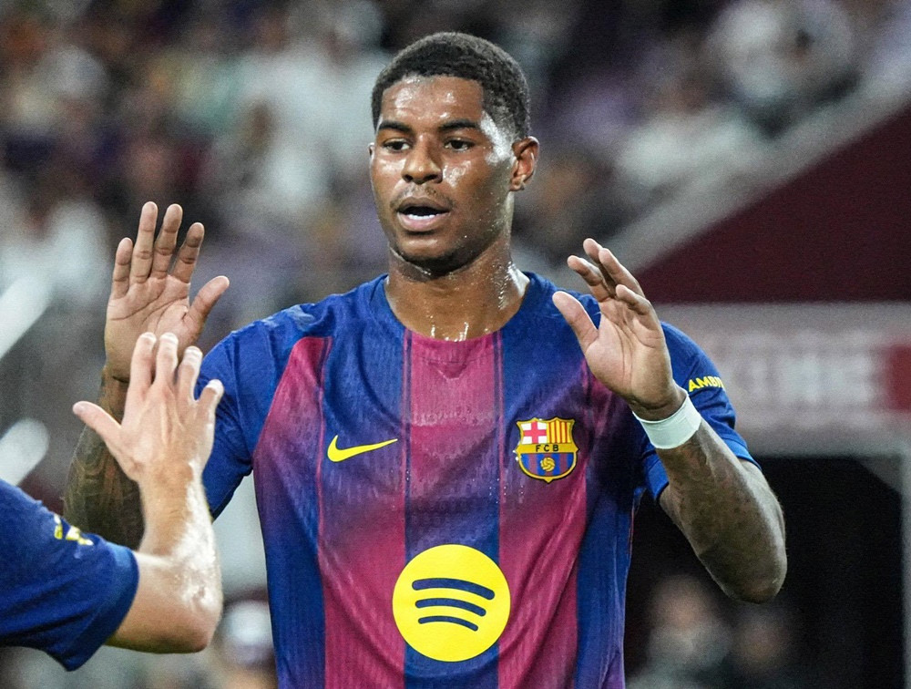 Rashford 'khai hỏa', Barcelona thắng trận '5 sao'