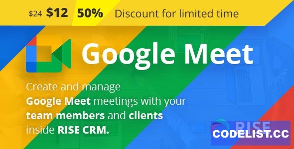 Google Meet Integration for RISE CRM v1.0.0