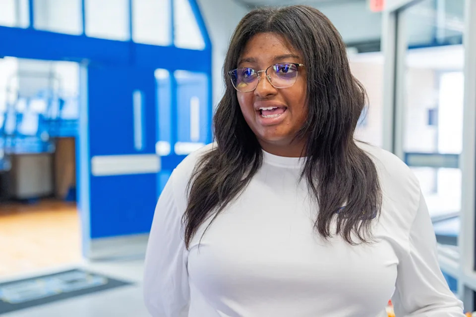 Innovation Academy academic director Precillia Vaughn gives insight on what students can expect at the new middle school Wednesday, July 23, 2025.