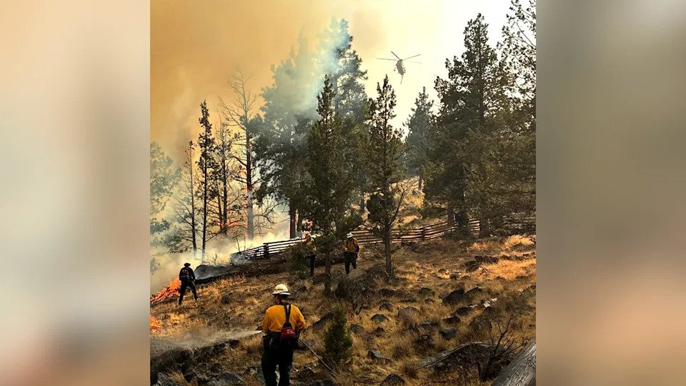 Oregon Flat Fire