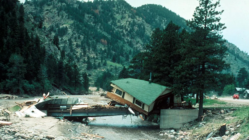 Big Thompson Canyon Colorado flash flood 1976