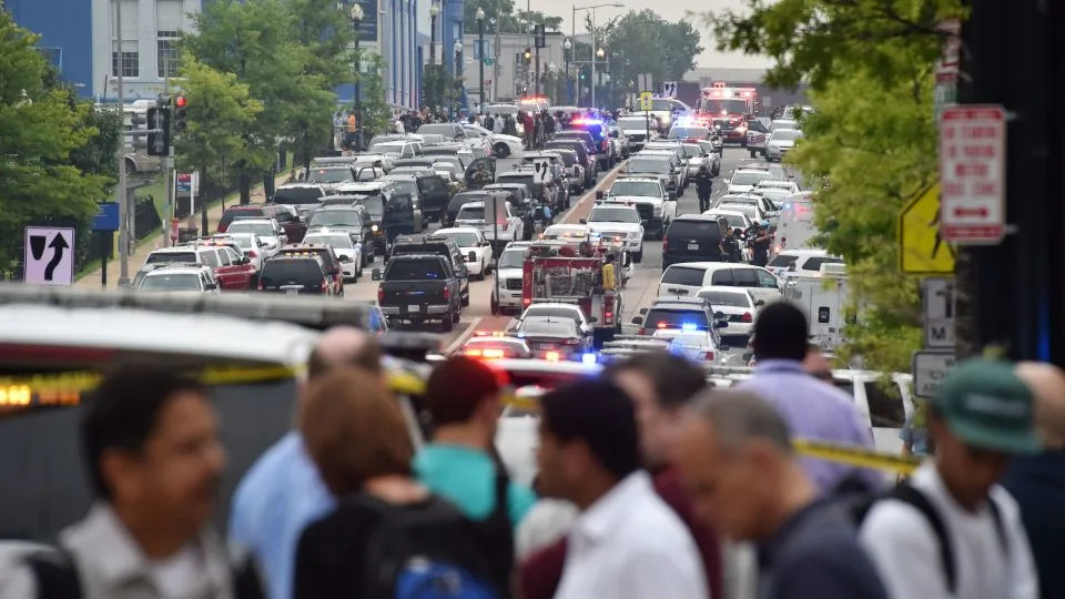 In September 2013, <a href="http://www.cnn.com/2013/09/16/us/dc-navy-yard-gunshots/index.html">12 people were killed</a> and eight others injured when a gunman went on a rampage inside the Washington Navy Yard in Washington, DC. - Mladen Antonov/AFP/Getty Images