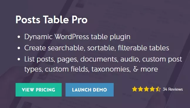 Barn2 Media Posts Table Pro v3.3.5
