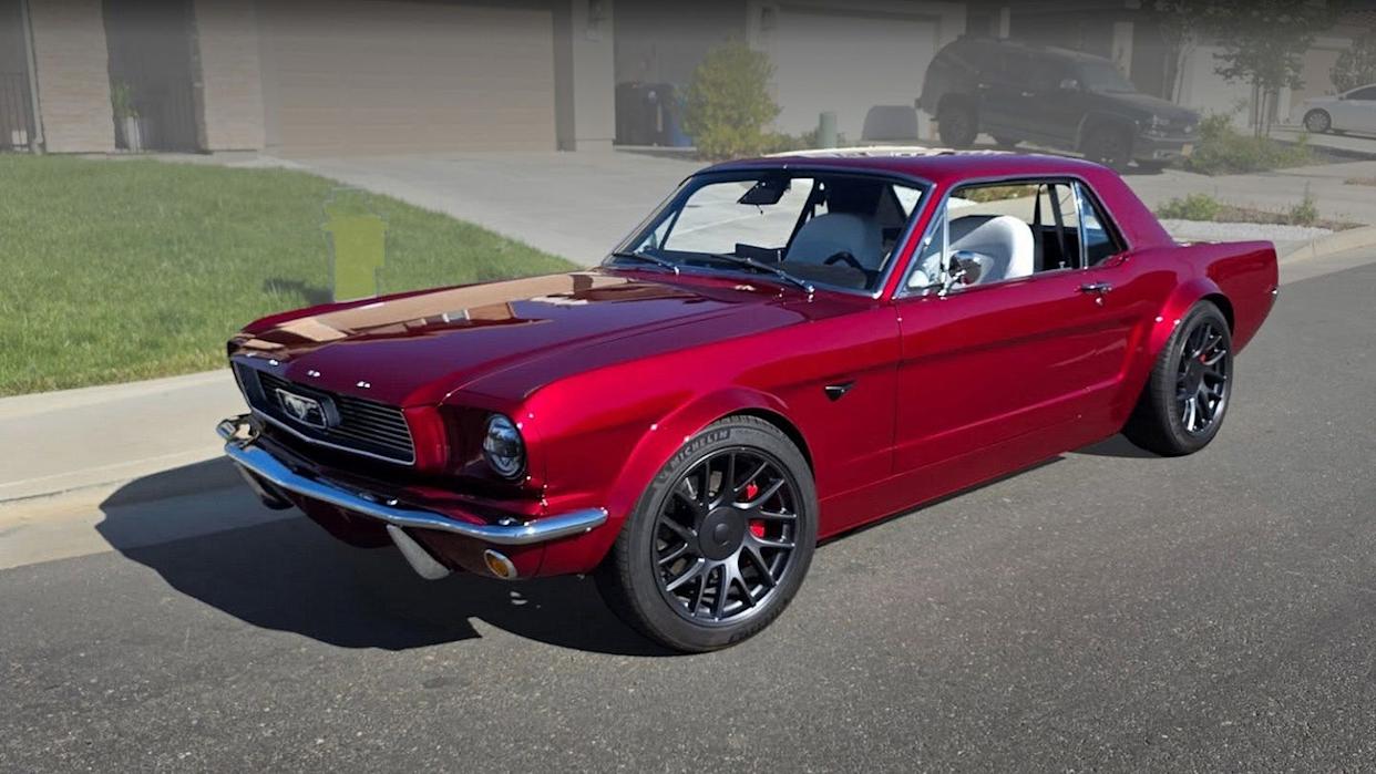 This 1966 Ford Mustang Has the Heart, Soul and Autopilot of a Tesla Model 3