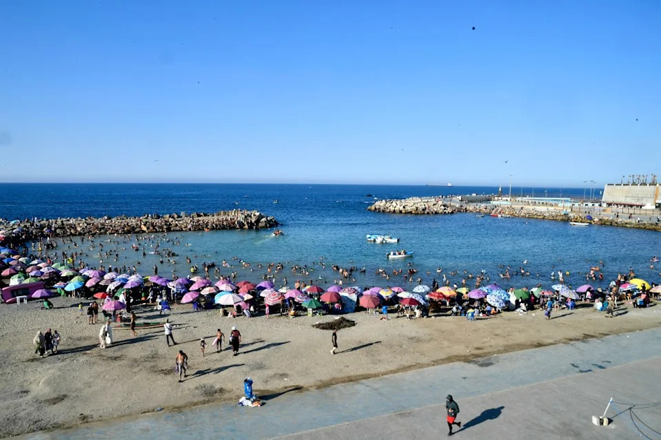 The town’s mayor issued an order that bans beachgoers from wearing Bermuda shorts. AP