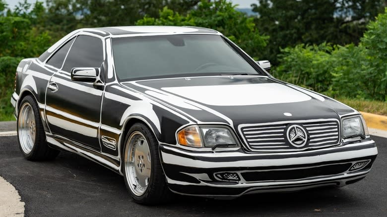 This Mercedes-Benz SL500 Is Only Sketchy In The Good Way