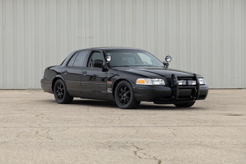 1994 Mercury Grand Marquis LS in pristine condition on display.