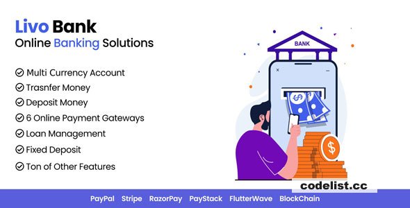 Livo Bank v2.1 - Complete Banking System - nulled