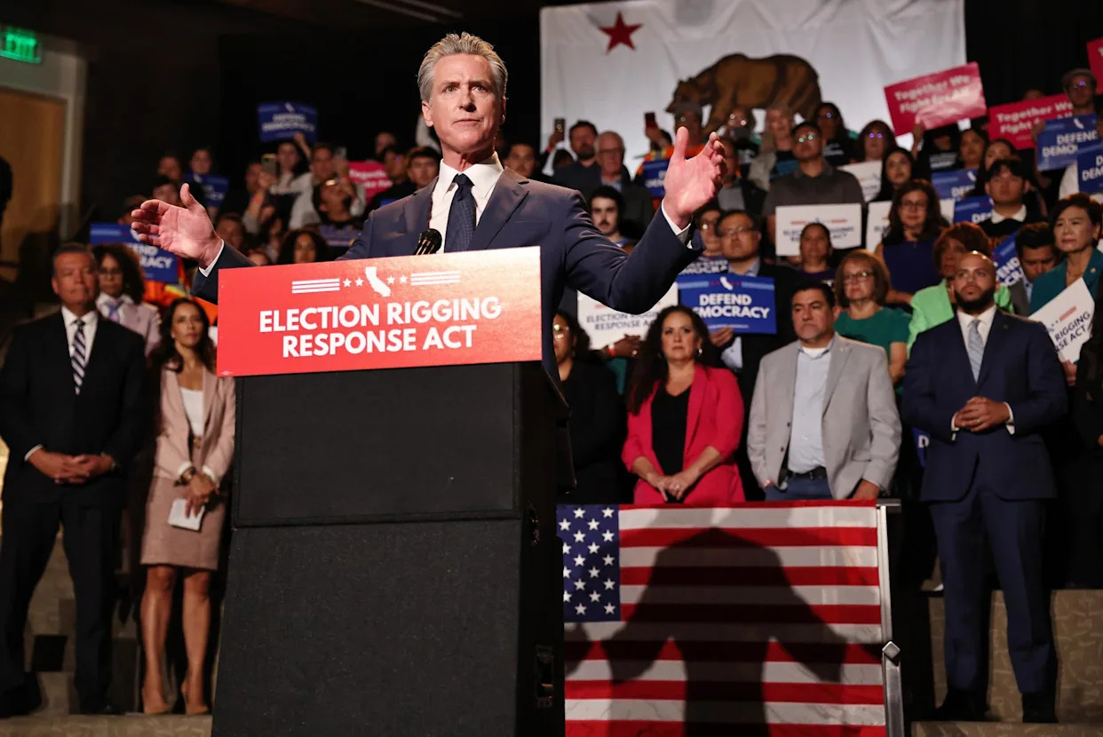 Republicans sue to block Newsom’s fast-track California redistricting plan