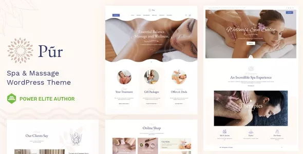 Pur - Wellness & Spa WordPress Theme v13.1