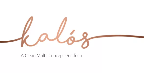 Kalόs - Portfolio WordPress Theme v1.4