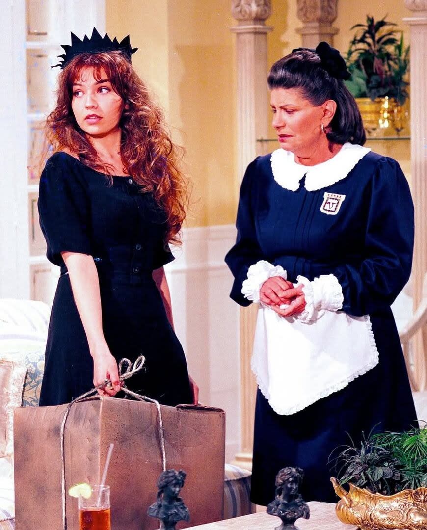 Thalia celebró los 30 años de María la del barrio y mostró imágenes inéditas de la exitosa novela
