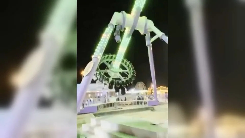 Fairground ride snaps mid-air in Saudi Arabia, injuring 23, state media reports