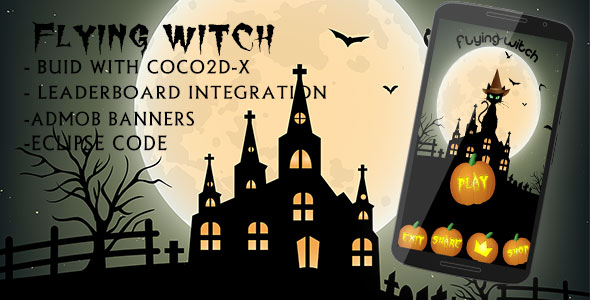 The flying witch - Admob The flying witch - Admob