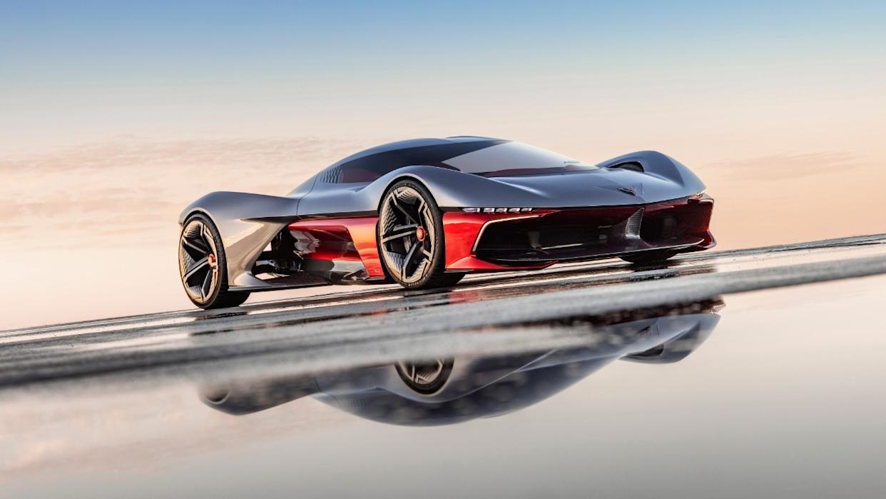 Newest Corvette Concept Electric Car Is Inspired by Southern California