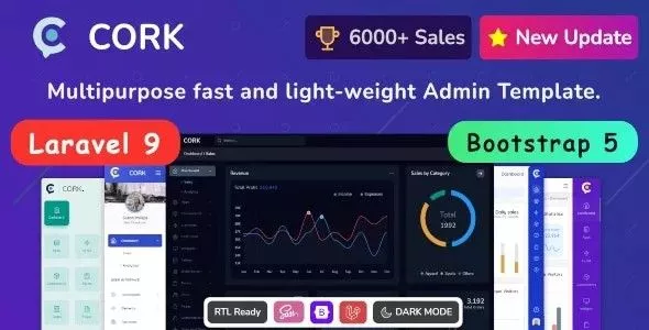 Cork - Responsive Admin Dashboard Template v3.8.0