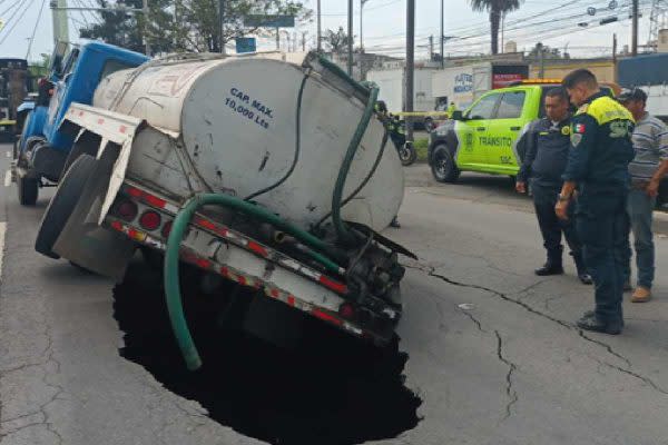 Socavones en CDMX: ¿qué los ocasiona y por qué su reparación es tan complicada?