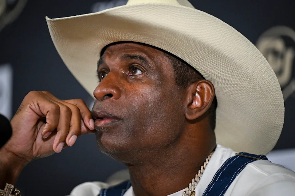 DEION SANDERS CANCER (AAron Ontiveroz / The Denver Post via Getty Images)