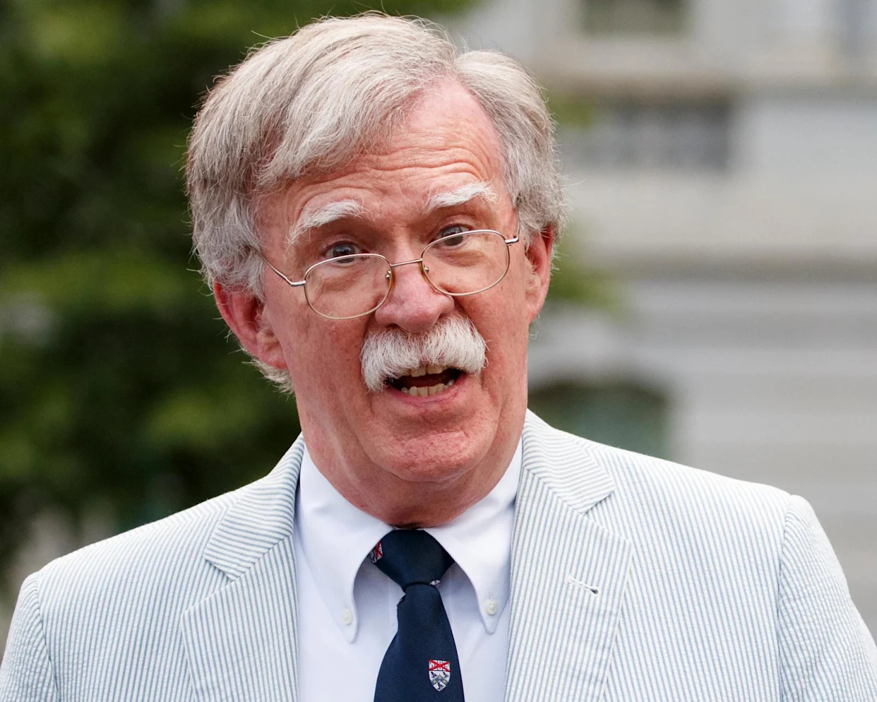 <span>John Bolton, then the national security adviser, in Washington DC in July 2019.</span><span>Photograph: Carolyn Kaster/AP</span>