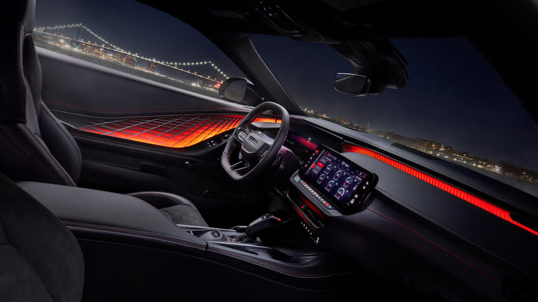 Interior of a 2026 Dodge Charger Sixpack