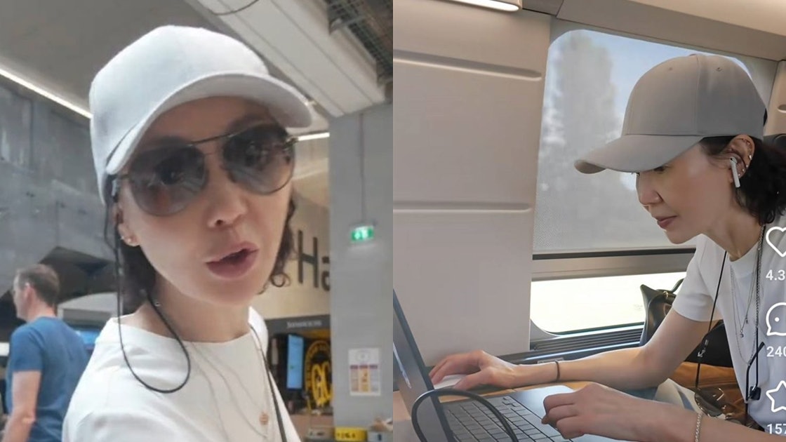張曼玉法國出遊探朋友　竟遇上鐵軌大火被困車廂兩小時