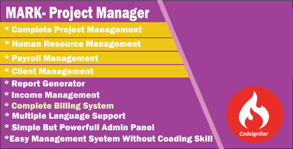 MARK - Project Manager MARK - Project Manager