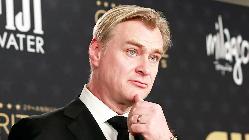 Director Chrstopher Nolan attending the 2024 Critics' Choice Awards