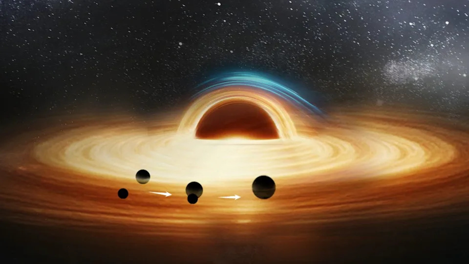 Scientists think they detected the first known triple black hole system in the universe — and then watched it die