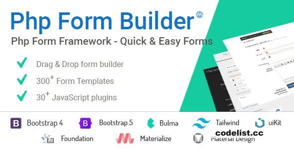 PHP Form Builder v6.1 - Advanced HTML forms generator with Drag & Drop - nulled