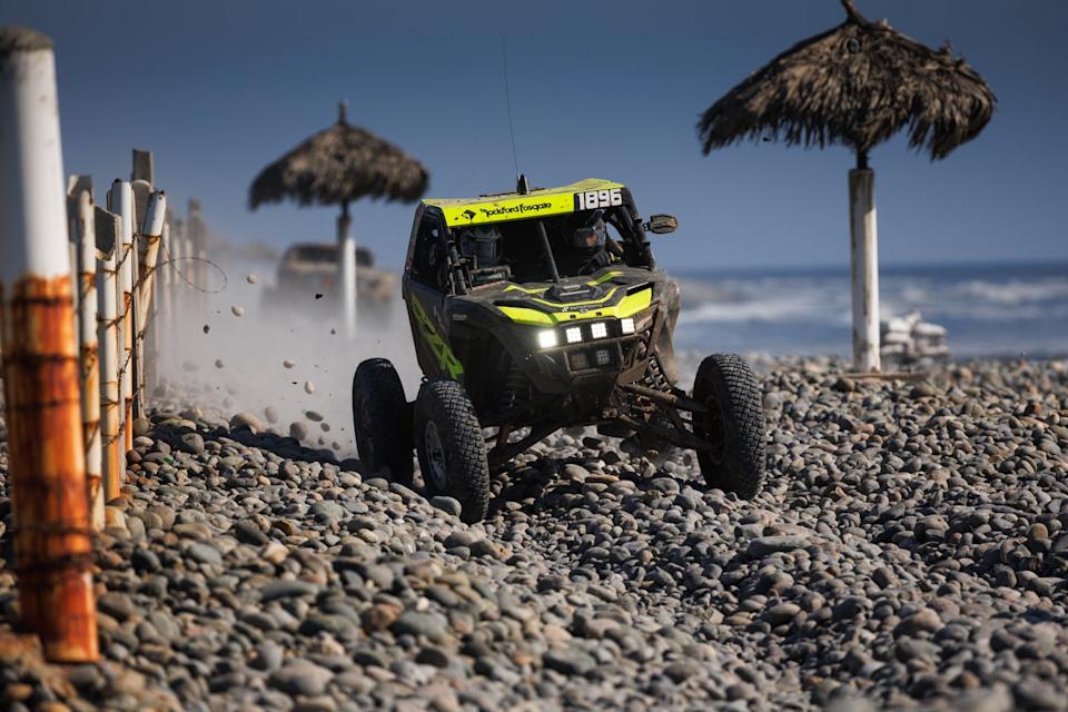 rzr pro r factory driver brock heger winning baja 500 2025