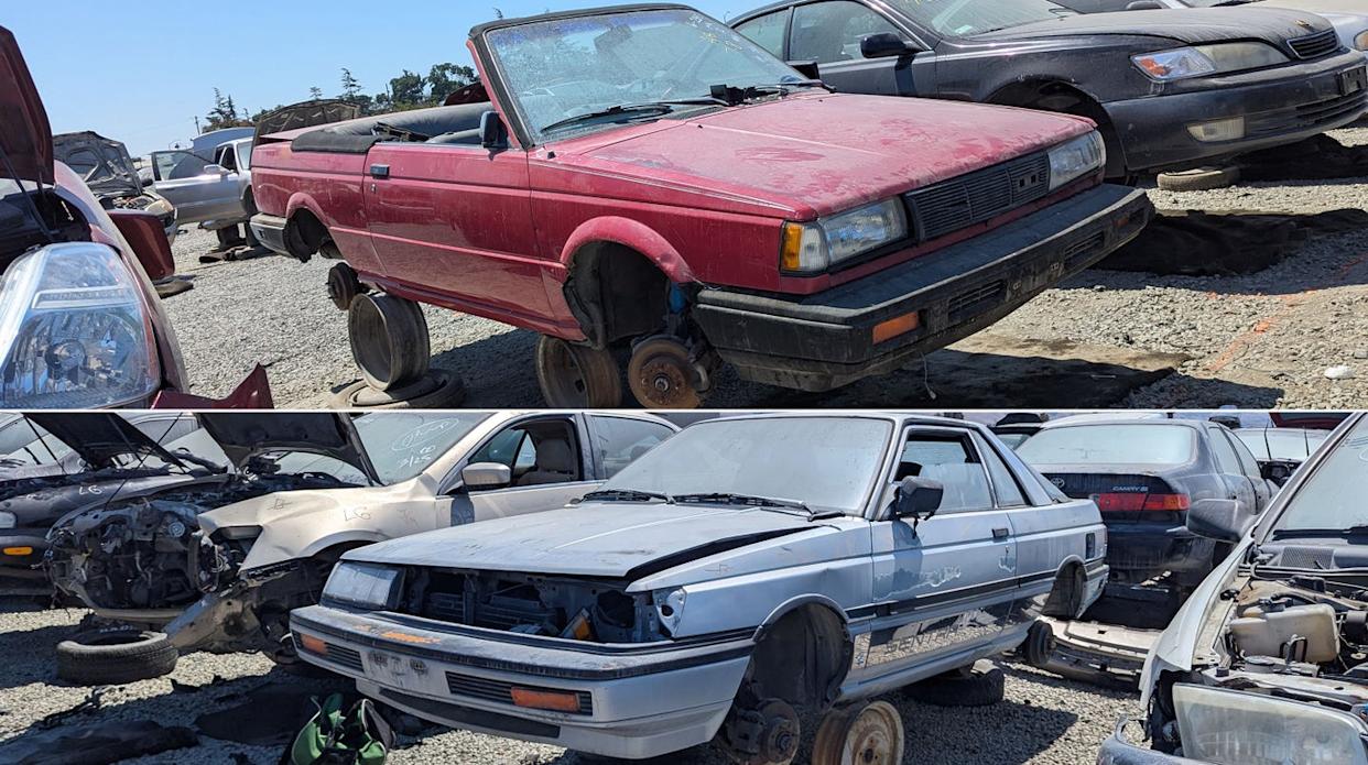 Peak Nissan Sentra Radness Discovered in California Car Graveyards