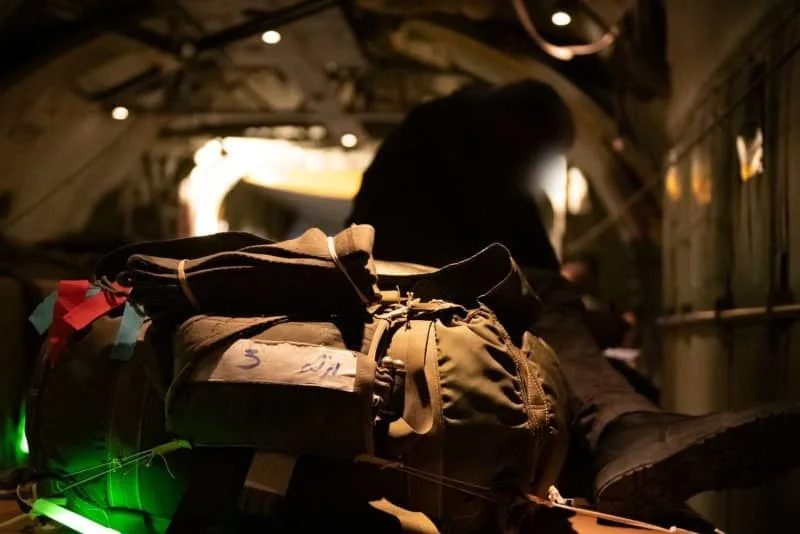 IDF resumes humanitarian aid airdrops in Gaza. (photo credit: IDF SPOKESPERSON