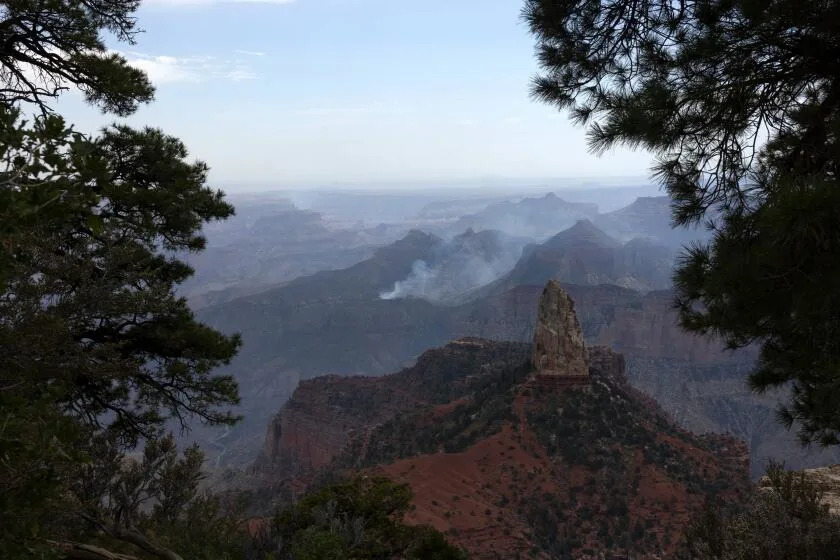 How a 'good fire' in the Grand Canyon exploded into a raging inferno