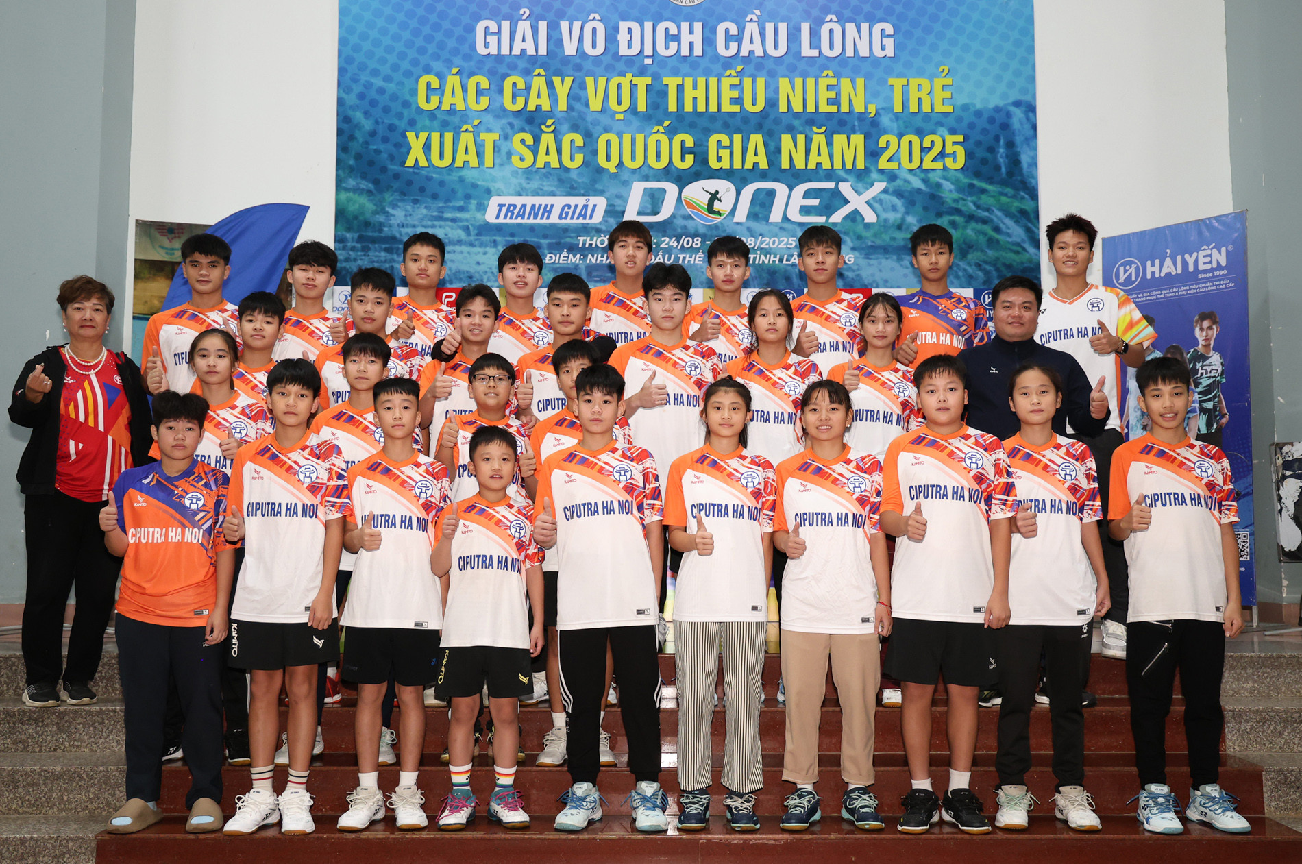 Khởi tranh giải Cầu lông các cây vợt thiếu niên, trẻ xuất sắc QG 2025