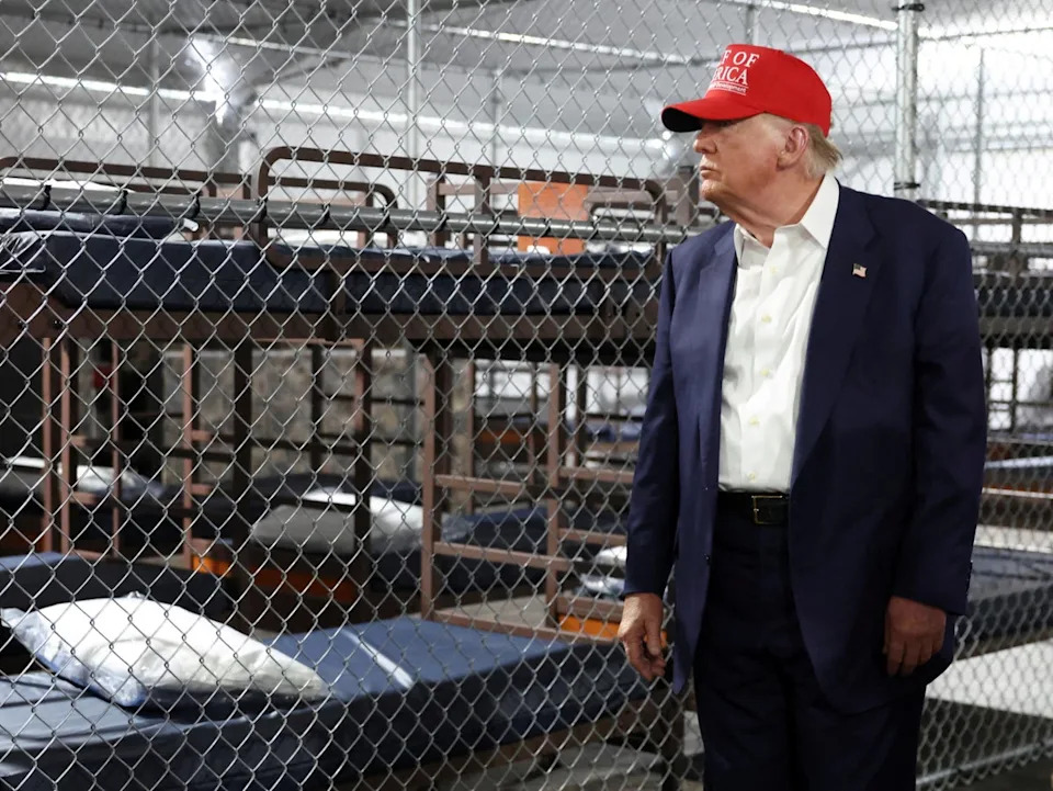 Florida’s Alligator Alcatraz is facing federal lawsuits accusing the detention center of endangering wetlands and wildlife and denying legal counsel to detainees facing ‘overcrowded, unsanitary and harsh conditions’ (REUTERS)