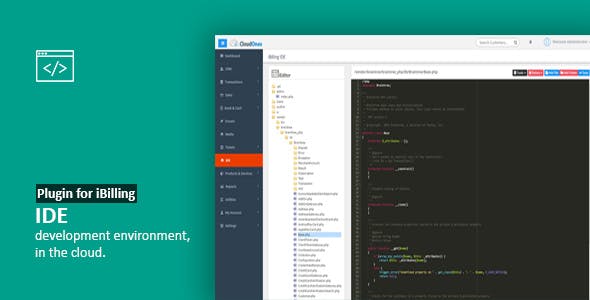 IDE - Plugin for iBilling