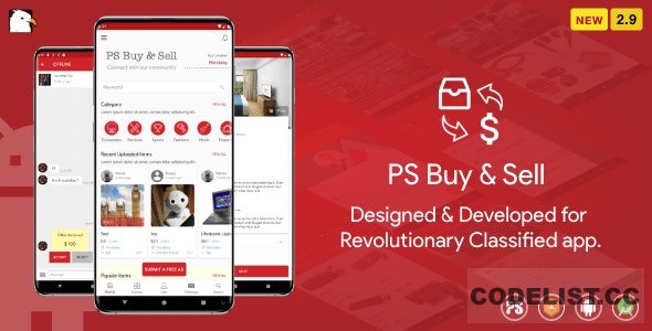 PS BuySell v2.9 - ( Olx, Mercari, Offerup, Carousell, Buy Sell ) Clone Classified App PS BuySell v2.9 - ( Olx, Mercari, Offerup, Carousell, Buy Sell ) Clone Classified App