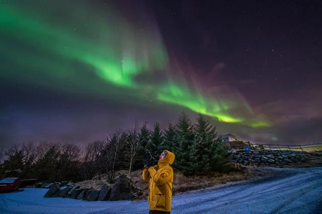 Getty The Northern Lights, also called Aurora Borealis
