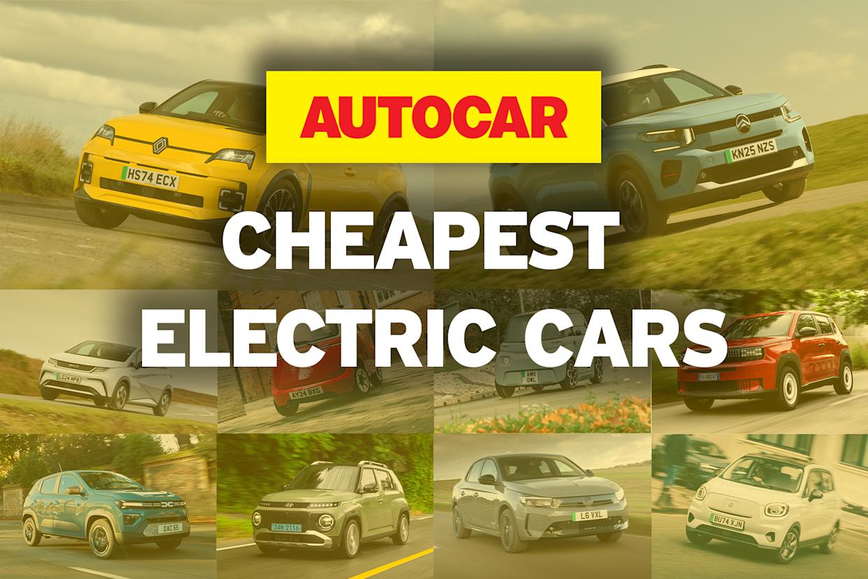 Listed: The cheapest electric cars available in the UK