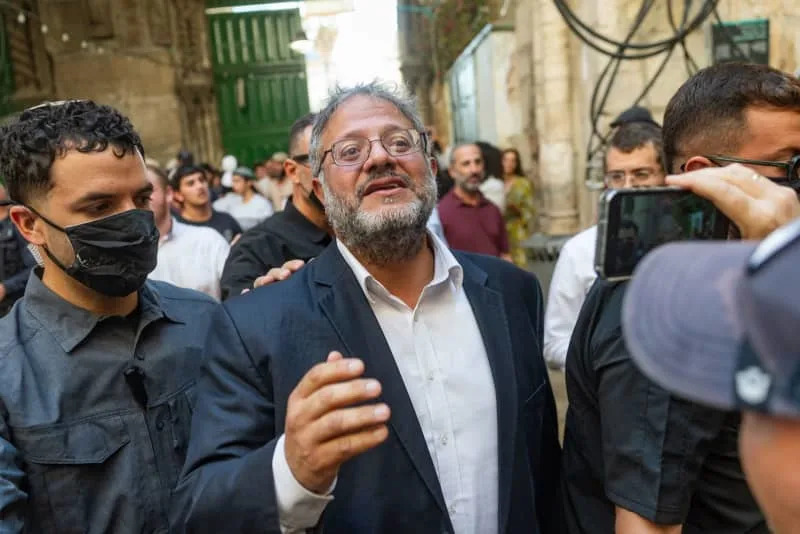 Ben-Gvir hangs images of ruined Gaza in jails to intimidate Palestinian prisoners, Barghouti claims