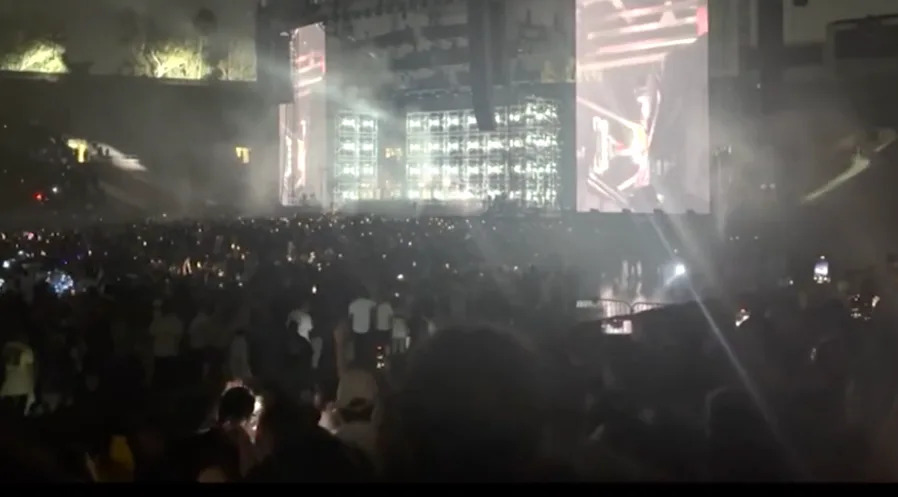 Rose Bowl concert assault