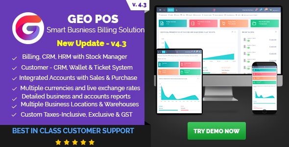 Geo POS v4.3 b79 - Point of Sale, Billing and Stock Manager Application Geo POS v4.3 b79 - Point of Sale, Billing and Stock Manager Application