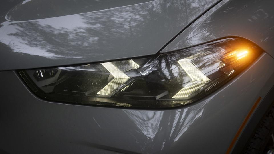 BMW X5 headlight.