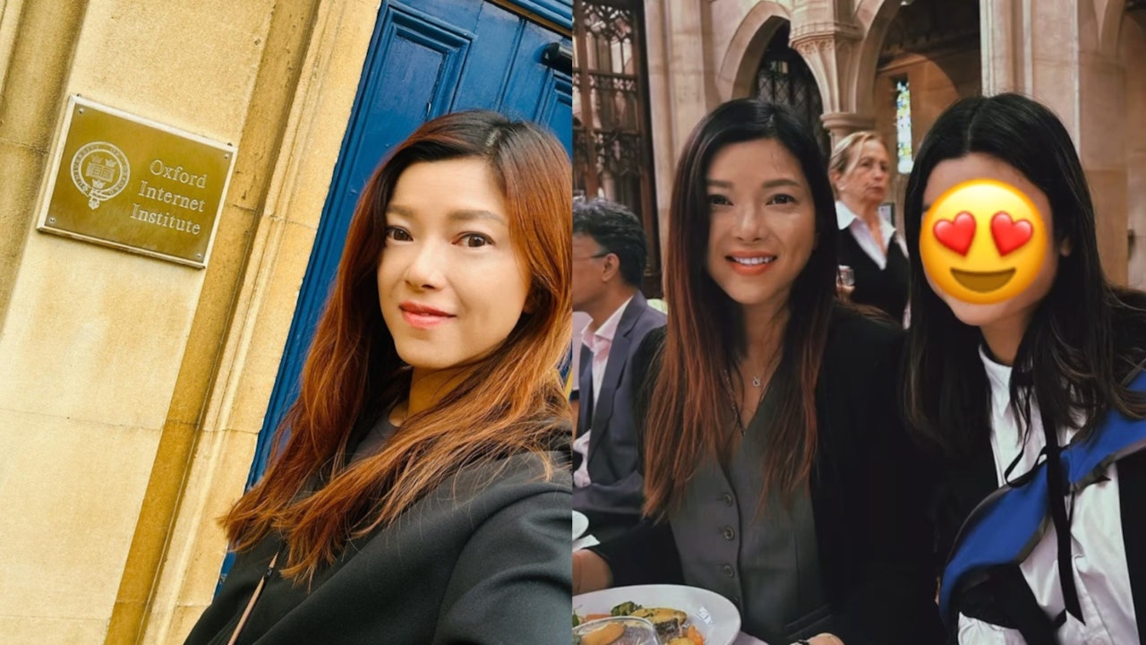 才女梁芷珊女兒優異成績牛津碩士畢業　自認Hea媽分享教養心得